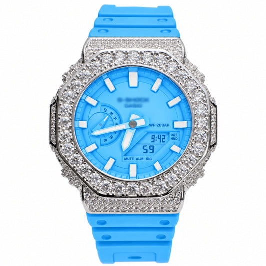 Iced Blue Gshock