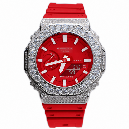 Iced Red Gshock