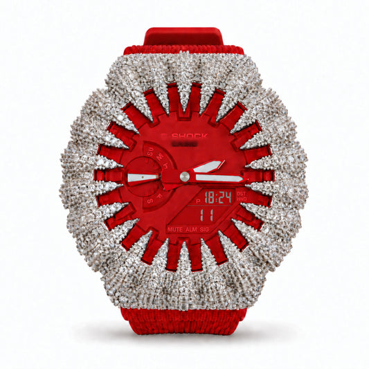 Iced Red Gshock