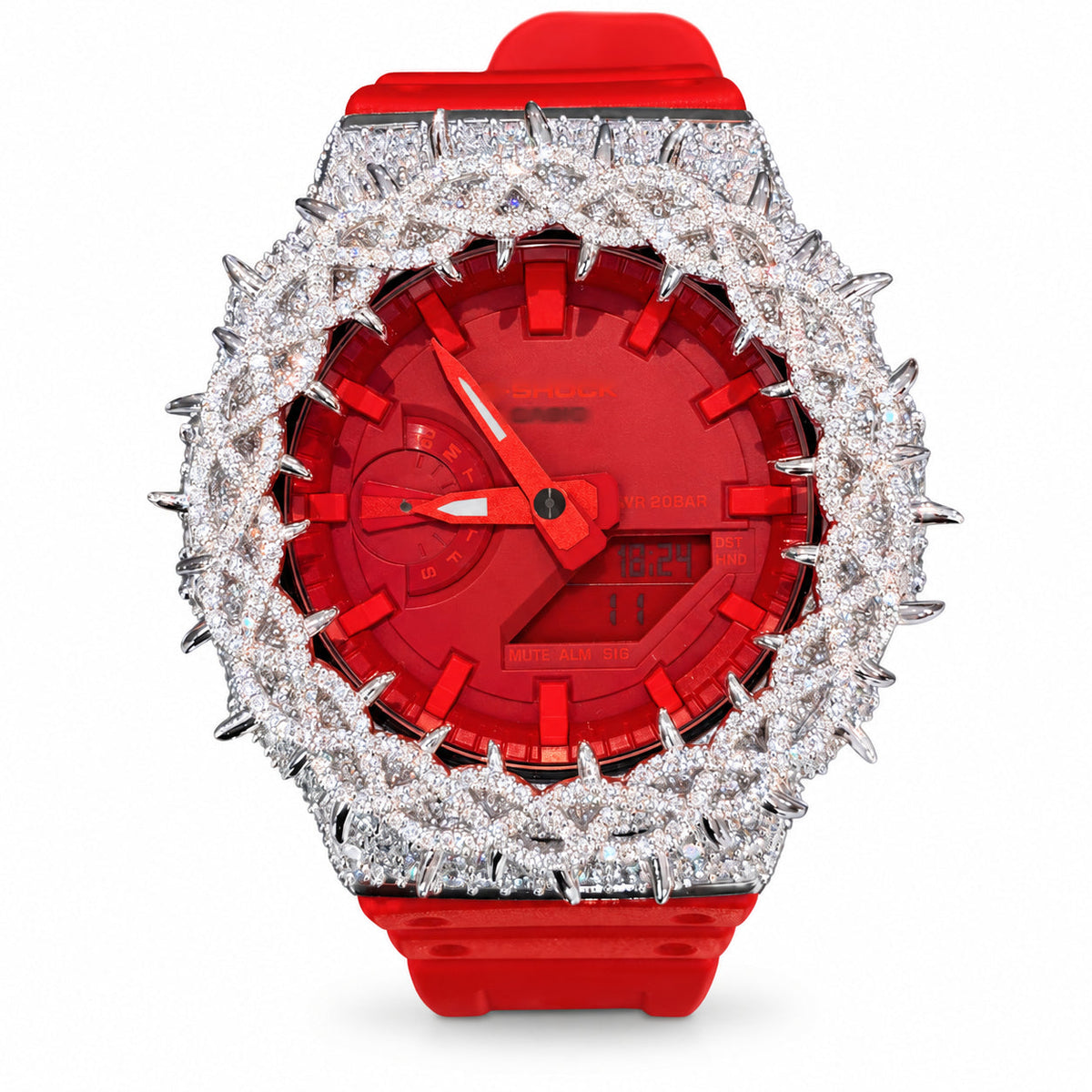Iced Red Gshock