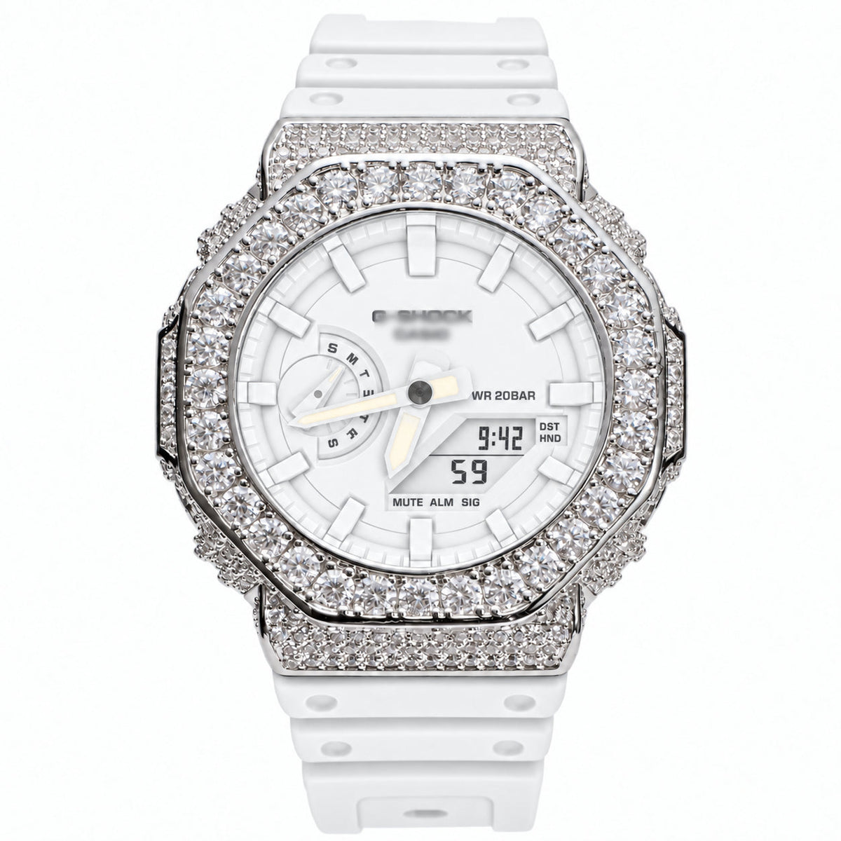 Iced White Gshock