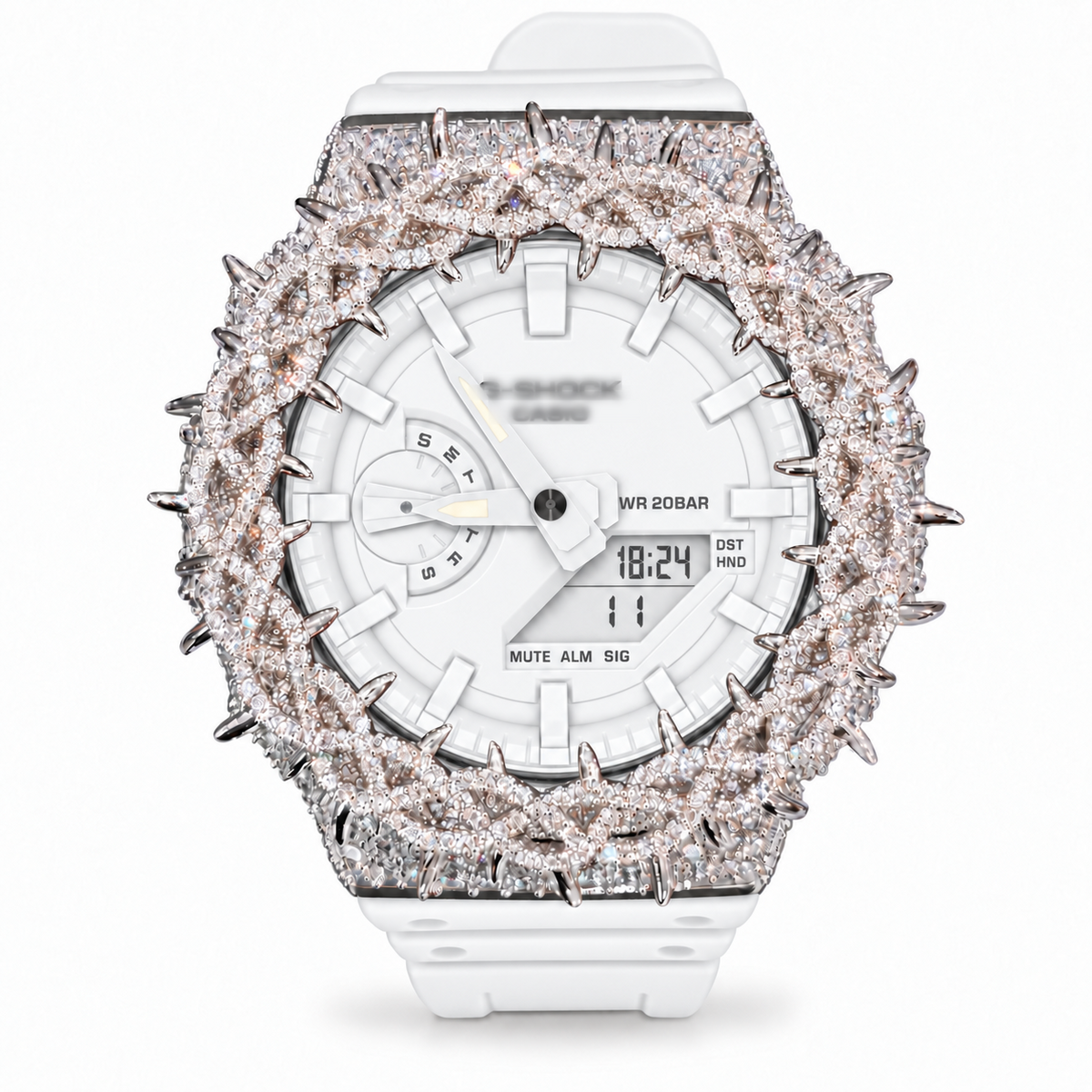 Iced White Gshock
